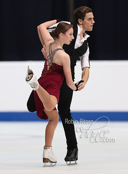 Evgeniia Lopareva & Geoffrey Brissaud (FRA)