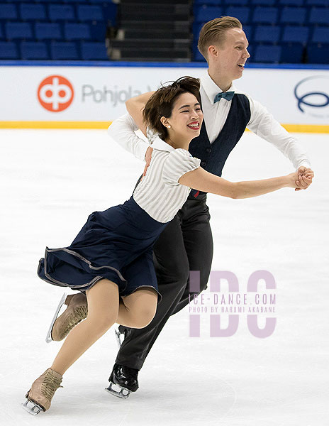 Yuka Orihara & Juho Pirinen (FIN)