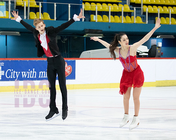 Michaela Sewall & Oleksandr Kolosovskyi (ISR)