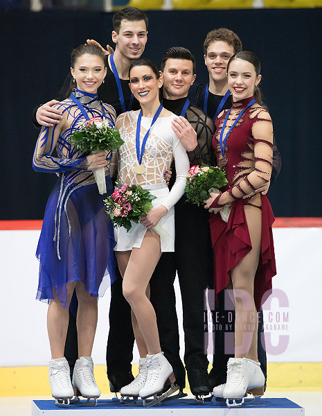 The medalists