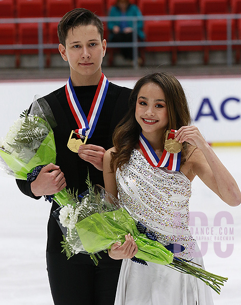 Gold - Avonley Nguyen & Vadym Kolesnik (USA)