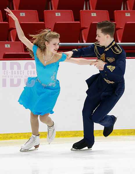 Anya Lavrova & Maxwell Gart (USA)