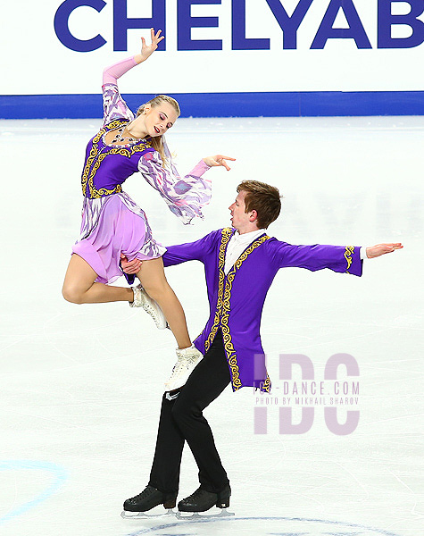 Arina Pavlishchuk & Alexandr Kuropatka (UZB)