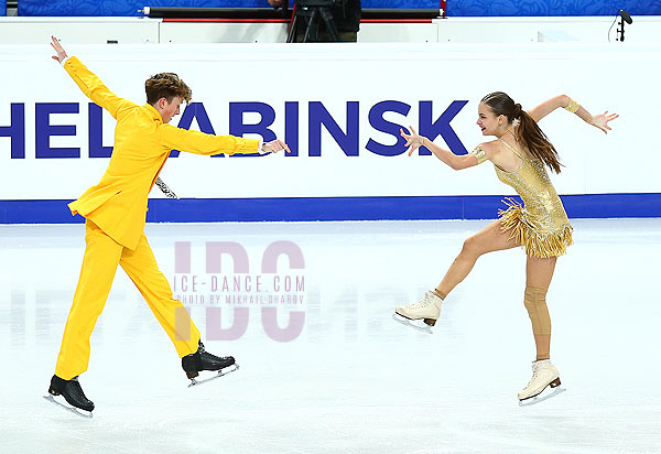 Karina Sidarenka & Maksim Yalenich (BLR)
