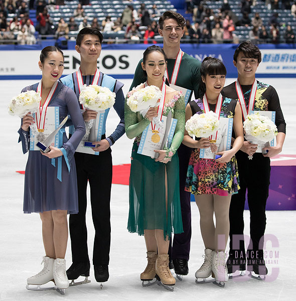 The medalists
