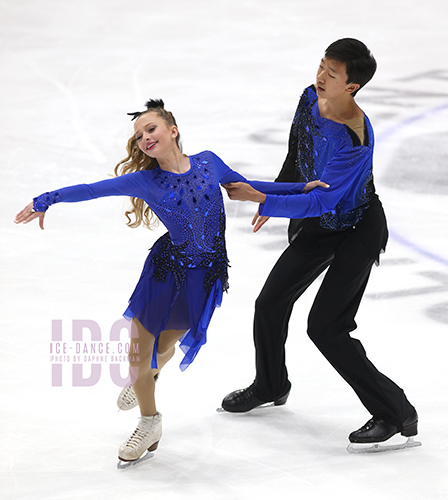 Nastia Efimova & Jonathan Zhao (USA)