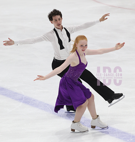 Mia Saunders & William Oddson (CAN) 