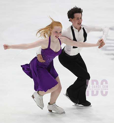 Mia Saunders & William Oddson (CAN) 