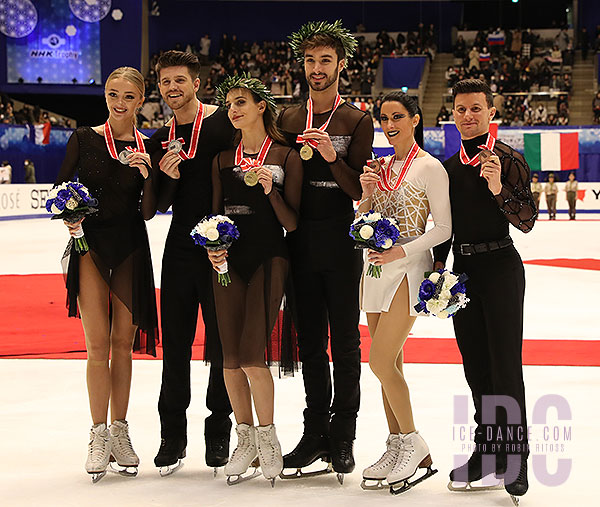 The medalists