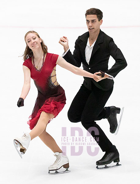 Evgeniia Lopareva & Geoffrey Brissaud (FRA)
