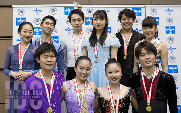 The medalists