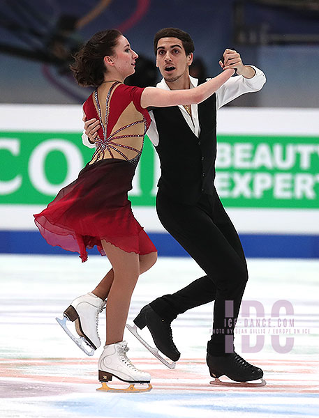 Evgeniia Lopareva & Geoffrey Brissaud (FRA)