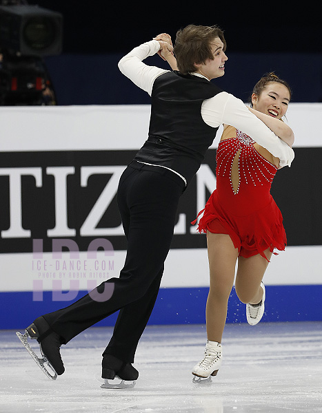 Maxine Weatherby & Temirlan Yerzhanov (KAZ)