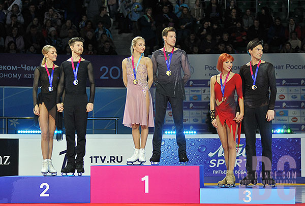 The medalists