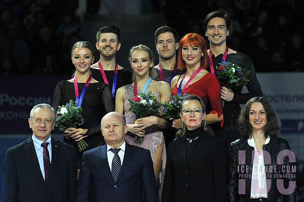 The medalists