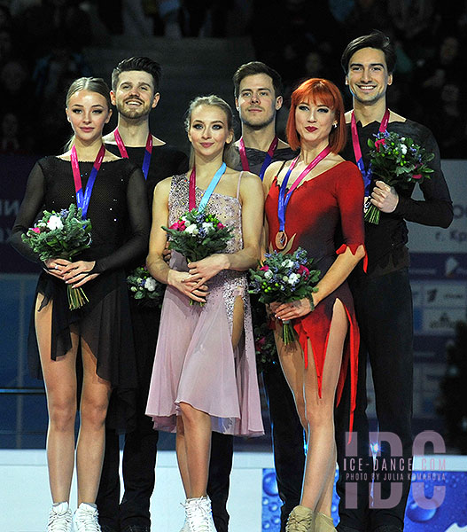 The medalists