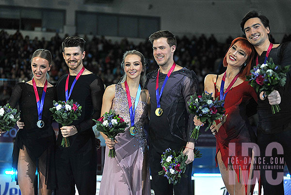 The medalists