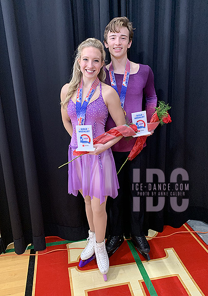 Senior - Eva Pate & Logan Bye (gold)