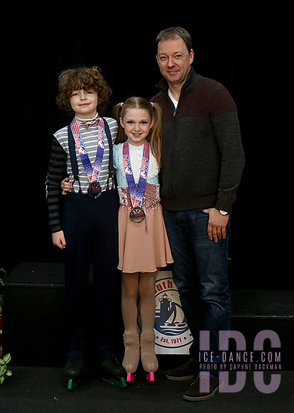 Intermediate - Olivia Ilin & Dylan Cain (silver)