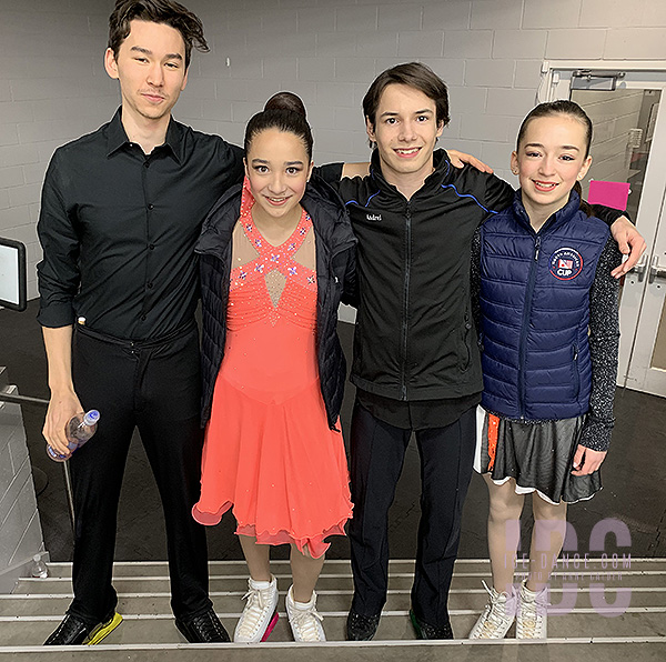 Anna Lewis & Seiji Urano and Claire Cain & Andrei Davydov