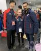 Nastia Efimova & Jonathan Zhao w/coach Nathan Truesdell