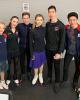 Junior ice dancers