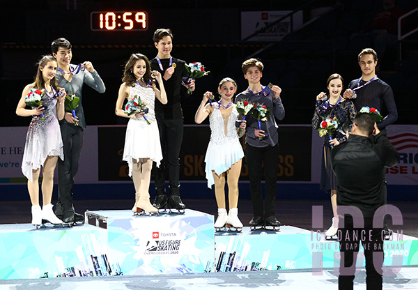 The medalists
