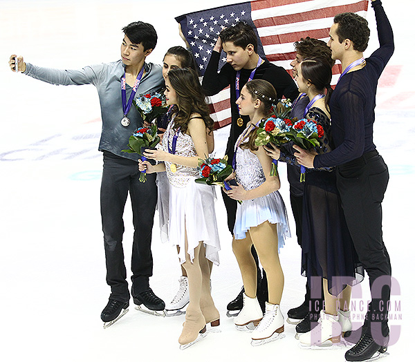 The medalists