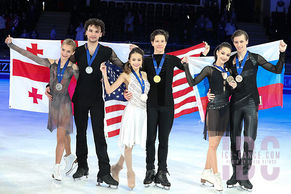 The medalists