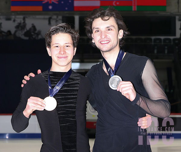 Vadym Kolesnik and Georgy Reviya