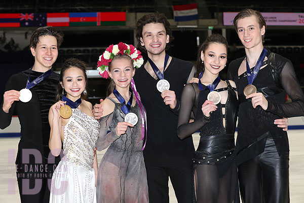 The medalists