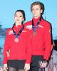 FD Medal Ceremony - Elizaveta Shanaeva & Devid Naryzhnyy  (RUS)