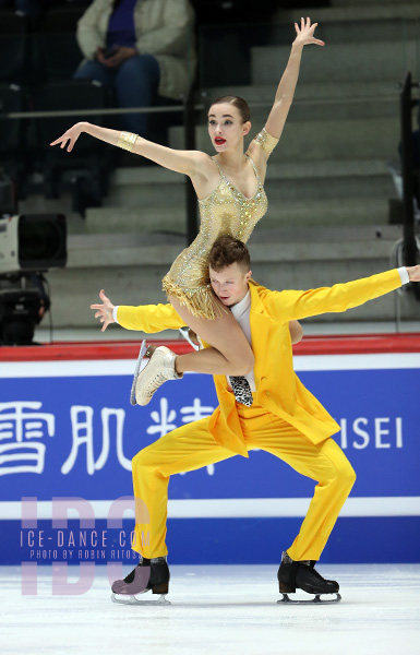 Karina Sidarenka & Maksim Yalenich  (BLR)