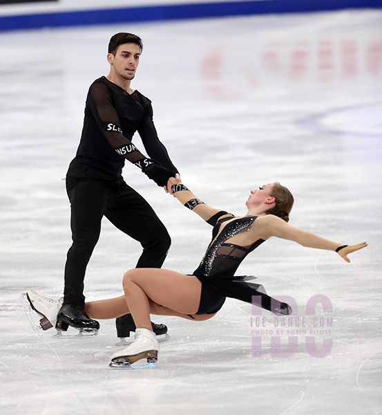 Evgeniia Lopareva & Geoffrey Brissaud (FRA)