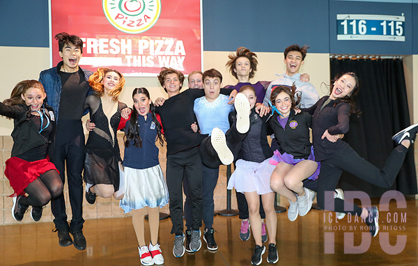 Ice Dancers at the Dallas Cannon Classic