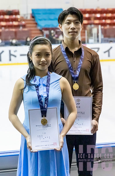 Gold - Kiria Hirayama & Aru Tateno (Senior)