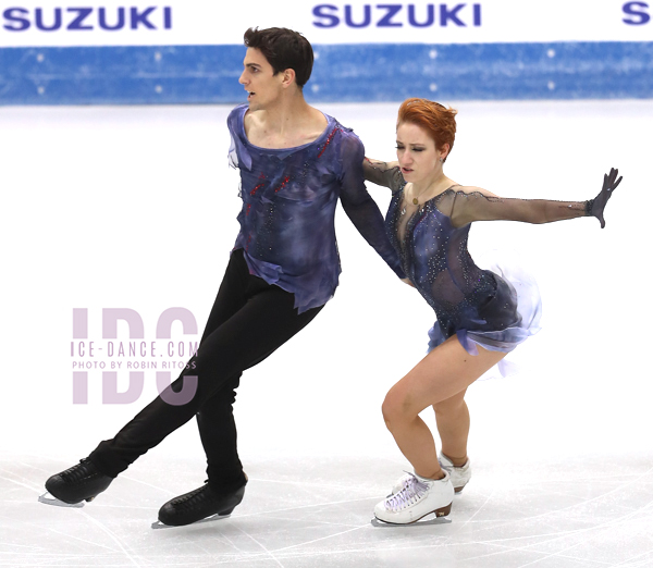 Evgeniia Lopareva & Geoffrey Brissaud (FRA)
