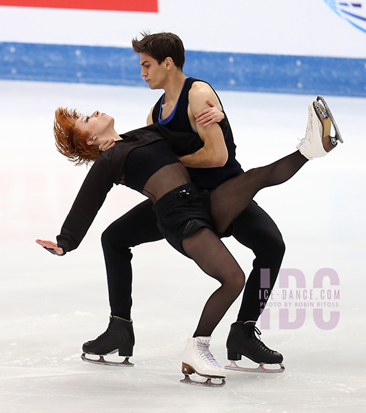 Evgeniia Lopareva & Geoffrey Brissaud (FRA)