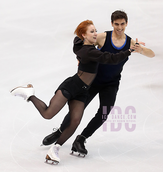 Evgeniia Lopareva & Geoffrey Brissaud (FRA)