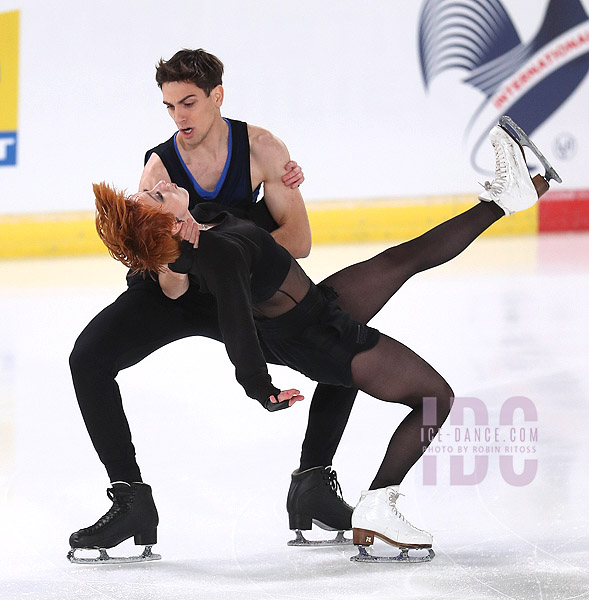 Evgeniia Lopareva & Geoffrey Brissaud (FRA)