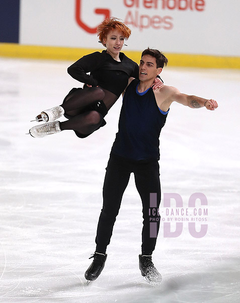 Evgeniia Lopareva & Geoffrey Brissaud (FRA)