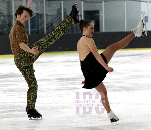 Isabella Flores & Dimitry Tsarevski