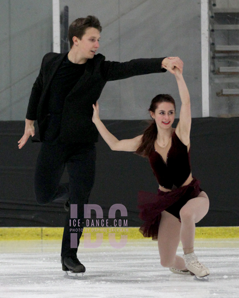 Cayla Cottrell & Uladzislau Palkhouski