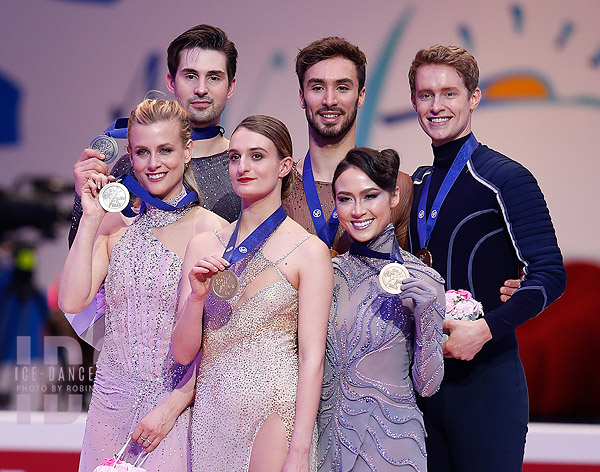 The medalists